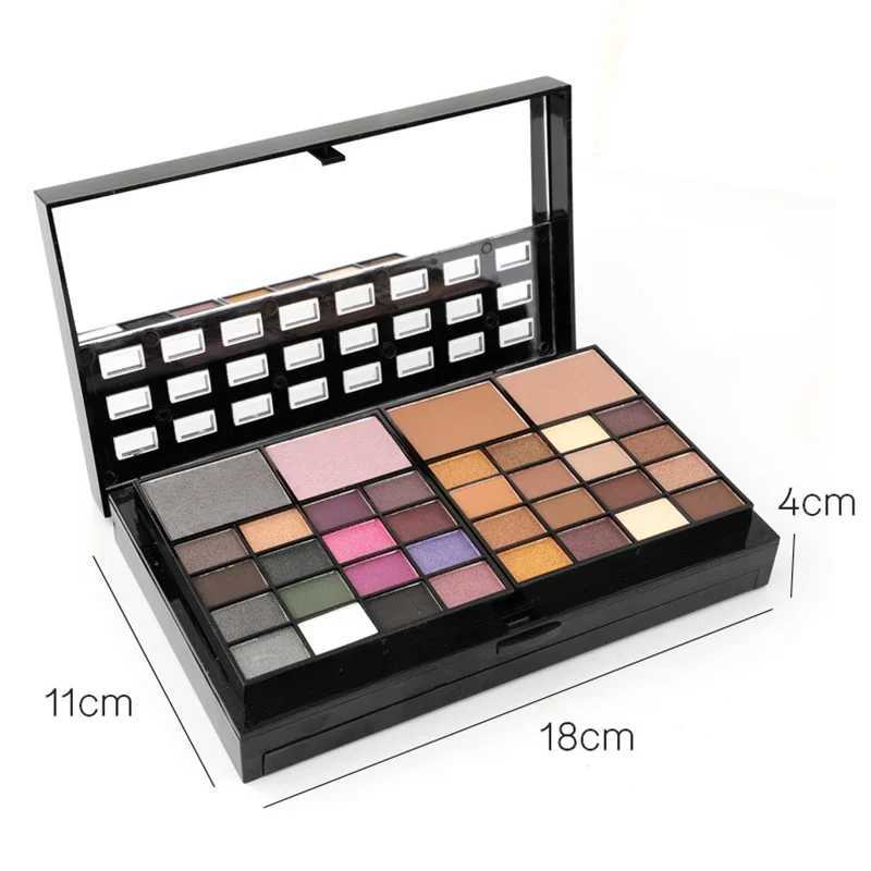 Makeup Kit For Women Set Brush Waterproof Glitter Matte Nude Eyeshadow Shimmer Pigment Powder Makeup 74 Color Eye Shadow PaletteCL240812