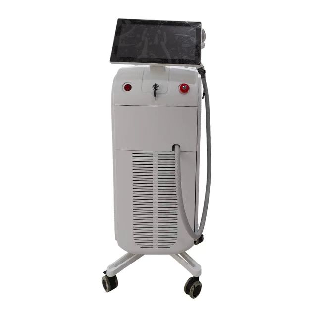 Ice Titanium Professional 808nm Diodo Laser Remover three wavelength 2 handles diode laser hair remove Ice Diodo Laser Machine Hair Remover Appliances