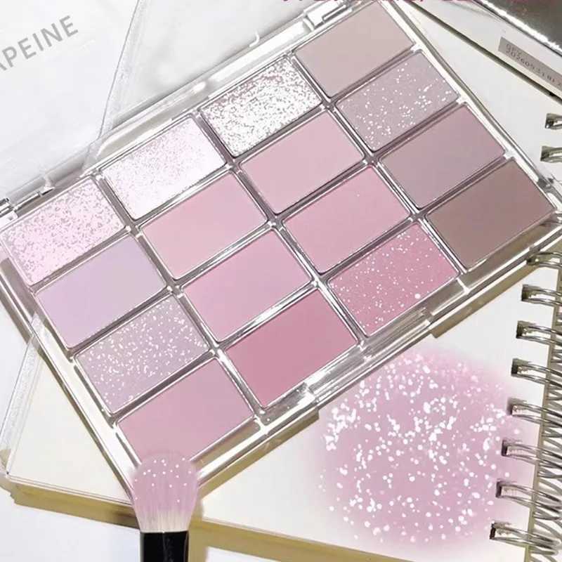20 color low saturation eye shadow palette matte waterproof eye shadow brown pink durable eye shadow korean cosmetics newW241212