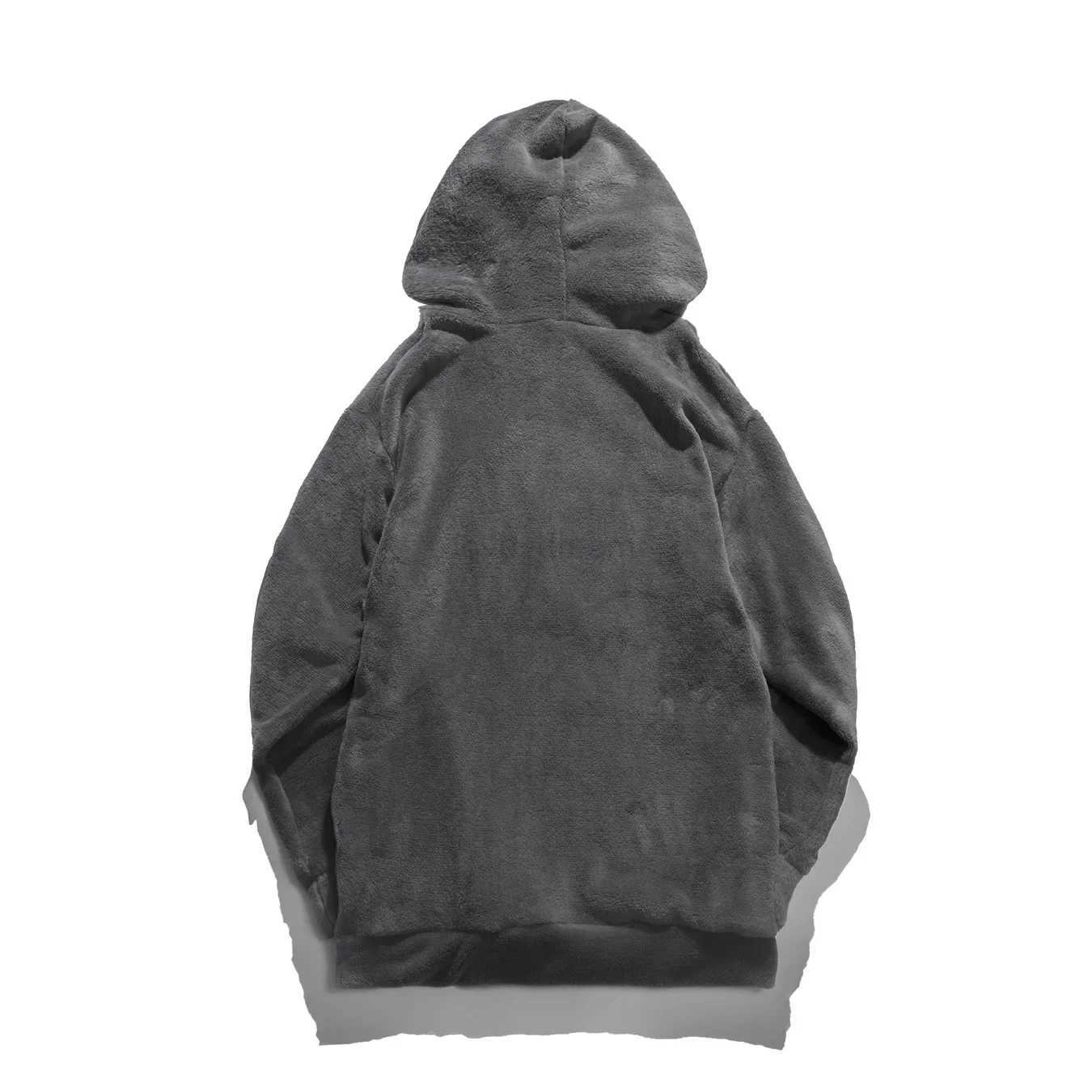 Mens plush hoodie mens breathable sweater plain sportswear for gym fitness running bodybuilding and training brand newXJ240812