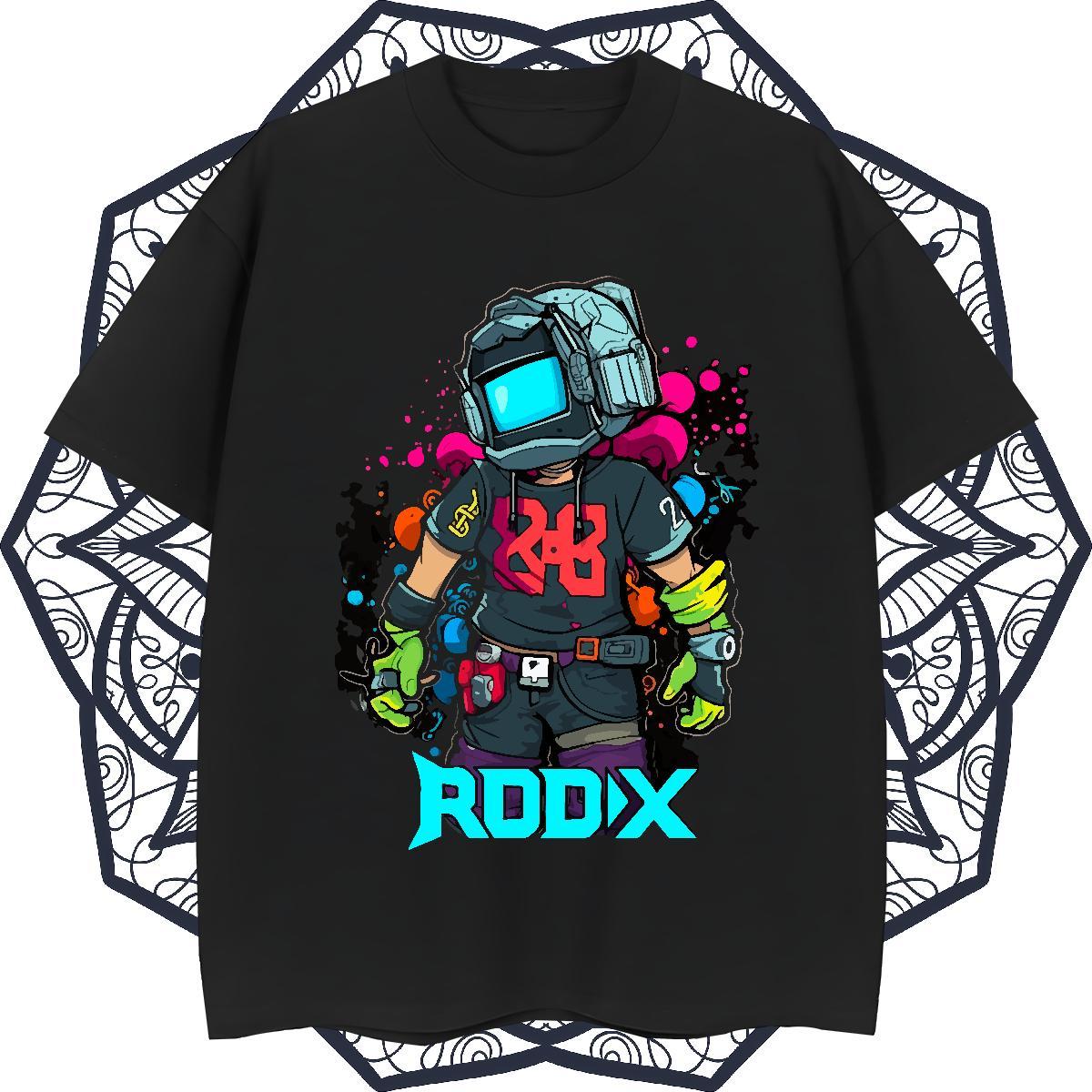 Brand Men Tshirts robot 230g 100% Cotton Daily Wear Short Sleeve Soft T-Shirts DIY Printed 2024 Designer Clothings