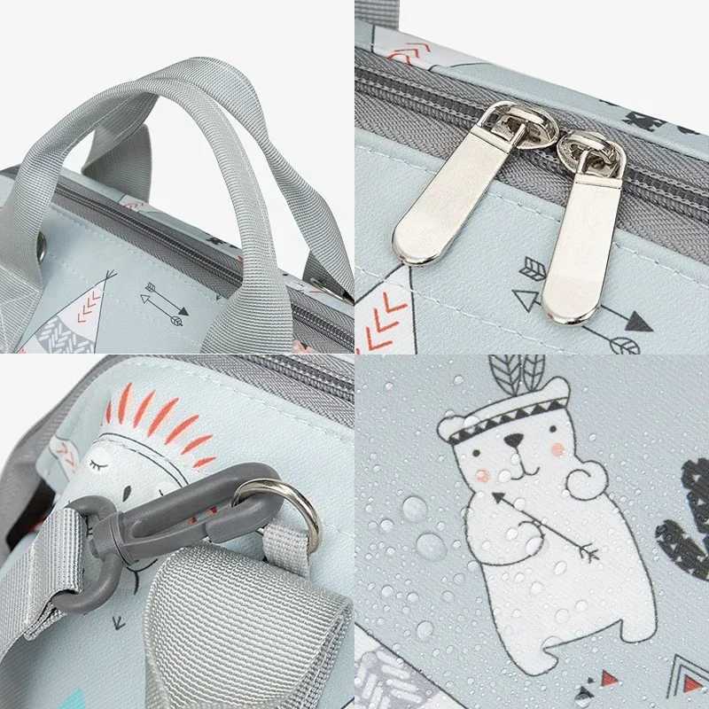 New babys sleeping bag diaper pregnant womans travel bag handbag newborn babys belongings diaper change lost bag for women W240812