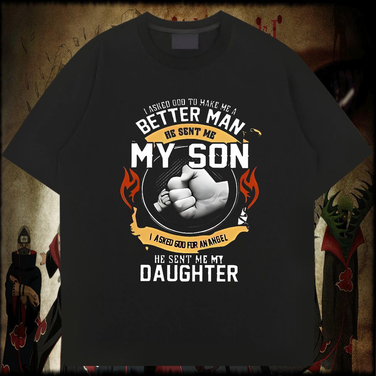 Fashion Casual 230g Cotton T Shirts Men hands Anime Printing Street Men Clothes T-Shirt Tops Shirt Short Sleeve O-Neck Popular Custom Print Oversized