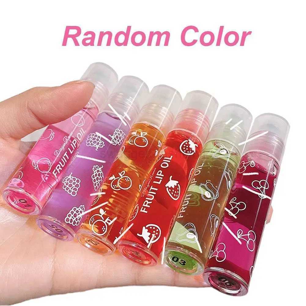 Rolling Ball Lip Oil Moisturizing Lip Ball Colorless Mouth Liquid Transparent Fruit Balm Avocado Lip Hydrating L2c7XJ240812