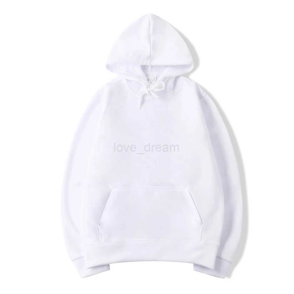 Mens/Womens Hoodies Spring Autumn Casual Fashion Hoodies Sweatshirts Solid Color Pocket Pullovers Hoodie TopsXJ240812
