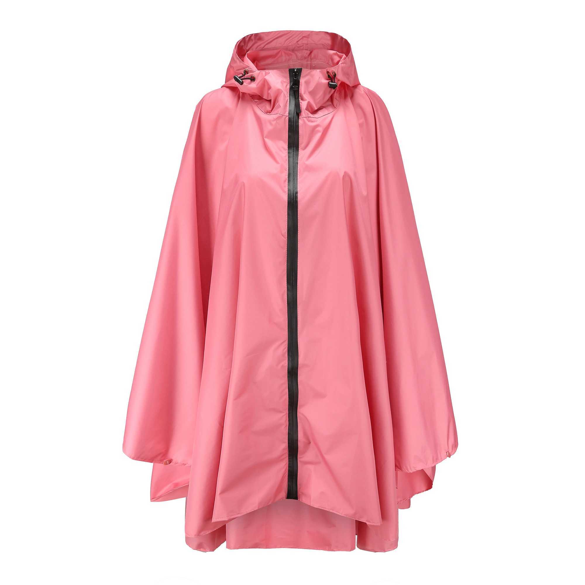 Family Matching Rain Coat Waterproof Rainwear Outdoors Hiking Girls Raincoat Poncho Trench Portable Hooded Mother Mon Children Y240810