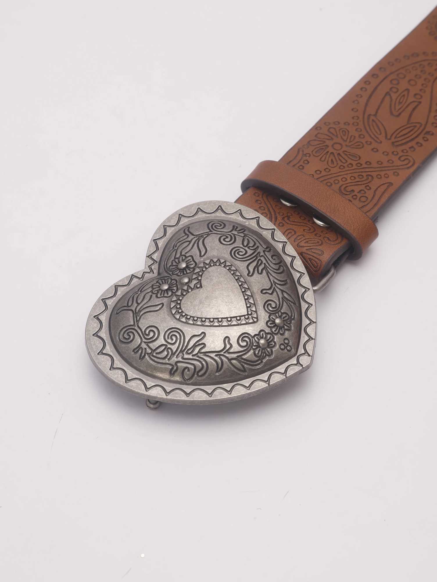 Belts Home>Products>Womens PU Belt>Womens Heart shaped Buckle Belt>Womens Jeans Belt Y240810MUCJ