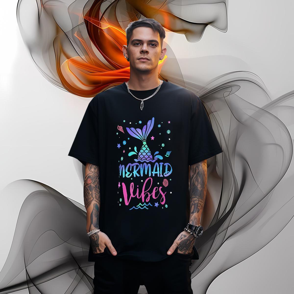 Comfortable Men T Shirts Crew Neck Breathable Casual Daily Wear Asian Size 230g Pure Cotton Tshirts 2024 New Tops