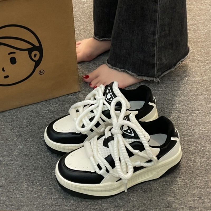 Ddmysports Dad S For Women In The Spring Autumn Of Versatile Fashionable Thick Soled Mesh Breathable And Lightweight Sporty Small Board Shoes Outdoor 
