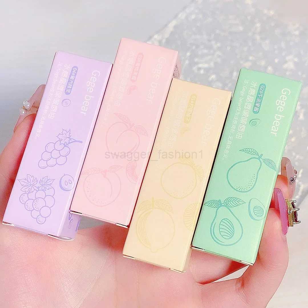 Transparent Jelly Lip Oil Clear Mirror Cute Lip Gloss Moisturizing Liquid Lip Balm Fruit Lip Tint Pumpler Anti-drying Lip CareXJ240812