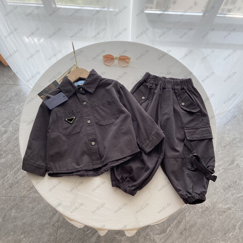 Autumn Baby Boys Clothing Sets Kids Designer Coats Child Designer Hoodies Pants 2Pcs Outfits Children Clothes Sport Suit For Boy and Girl CXD2408124F12