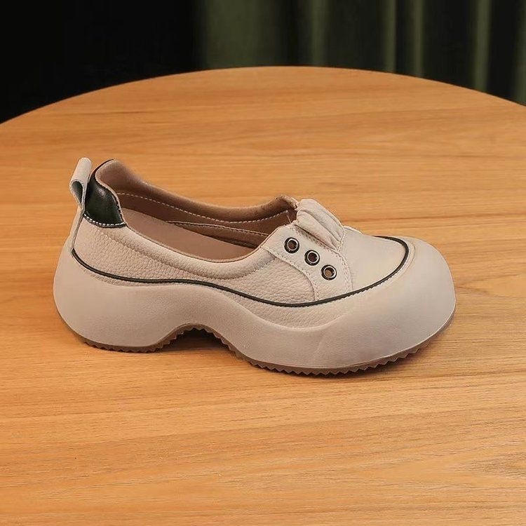 Ddmysports Summer Thick Soled Eight Raising Baotou Sandals For Women New Style Ollow Breathable Sponge Cake Sports And Leisure Single Shoes Outdoor