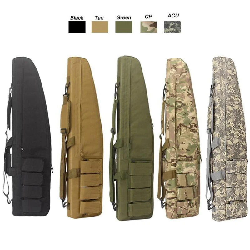 Hunting equipment tactical gun bag outdoor Molle shooting air rifle carrying shoulder 70cm 98cm 118cm 240810