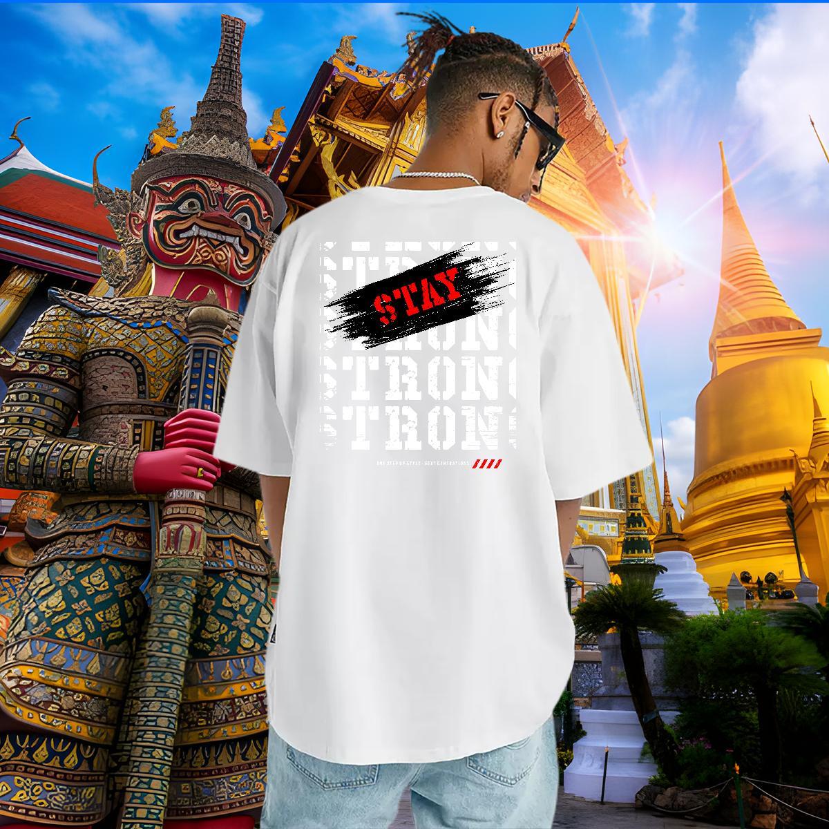 2024 New T Shirt For Man letter Tops 230g Pure Cotton Casual Daily Wear Designer Custom Print Plus Size Crew Neck Men Clothes T-Shirt