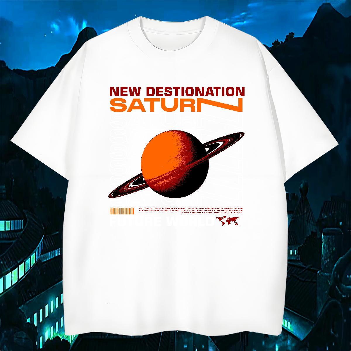 Free Shipping Men Clothes T-Shirt star 230g Cotton Hip Hop Breathable Short Sleeve T Shirt For Man Custom Cartoon Classic Casual Tee Shirt