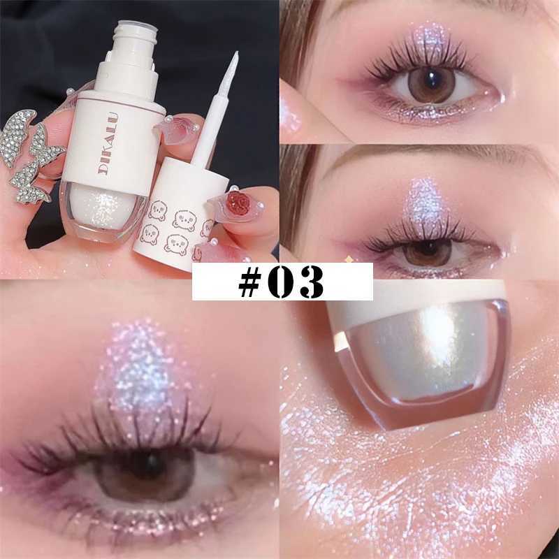 Liquid Eyeshadows High Quality Professional Cosmetics Cute Korean Makeup Glitter Eyeshadow Womens Cheap Very Cosmetics Hot SaleCL240812