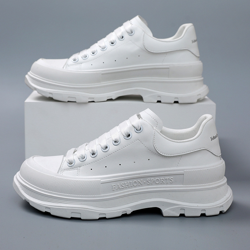 Ddmysports Little White Summer New Thick Soled Versatile Men S And Women Board Shoes Outdoor