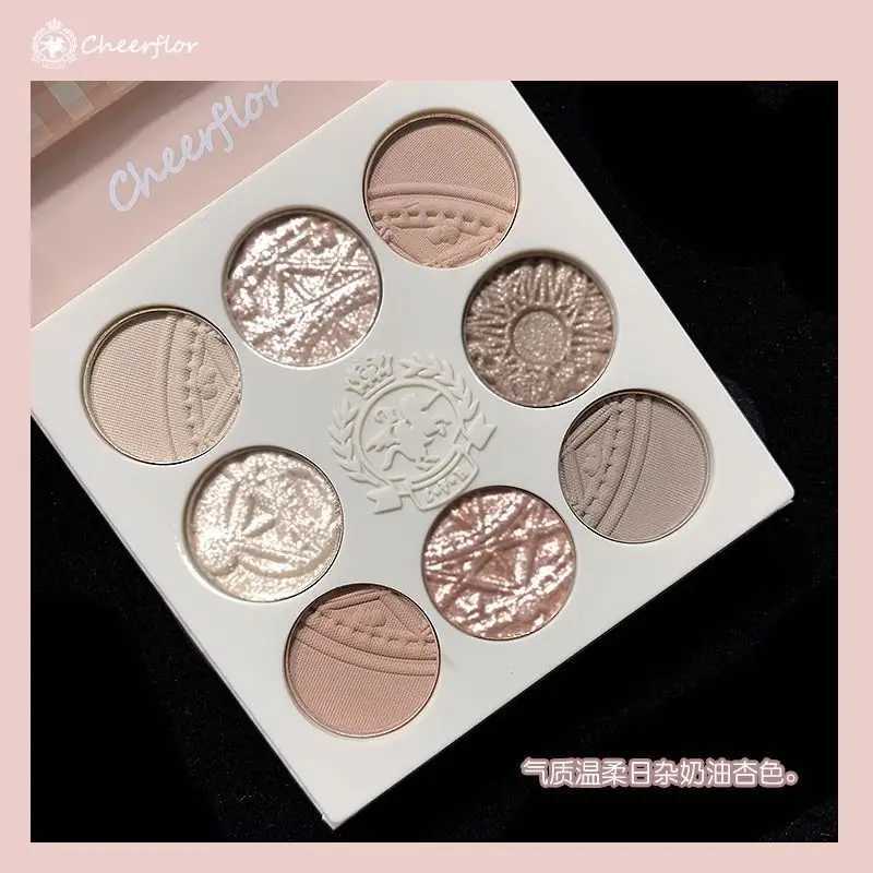 Cheerflor Angel Sculpting Eyeshadow Palette Earthy Tones Vintage Natural Matte Highlight Make-up EyeShadowsCL240812