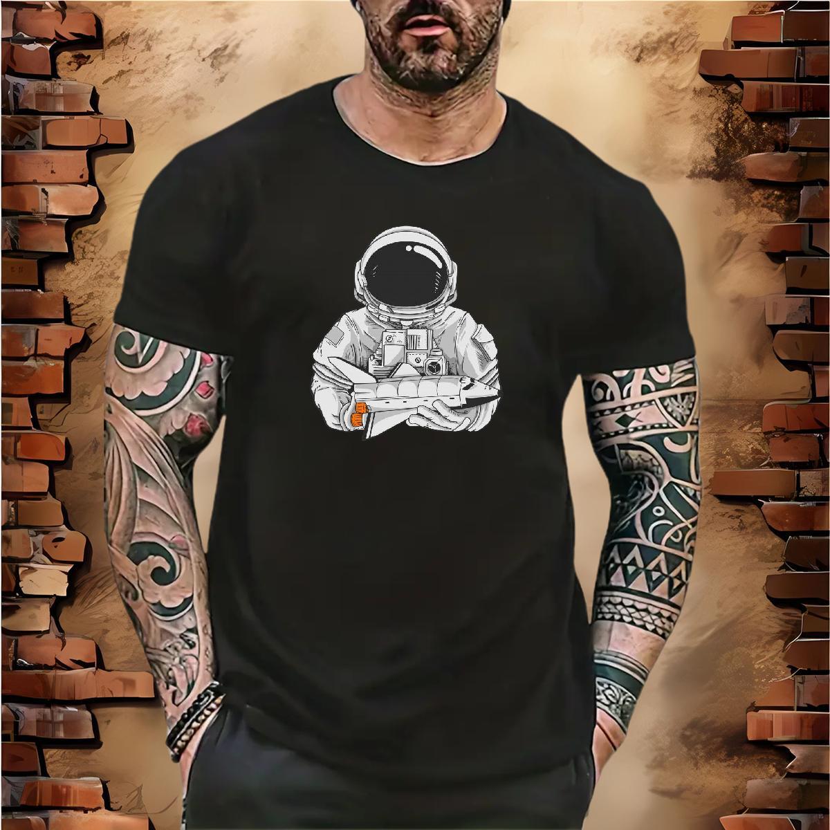 Cool Design Men Clothes T-Shirt 230g Pure Cotton Daily Wear Breathable T-Shirts for Men Black Oversized Designer Clothings
