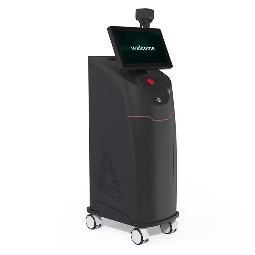 Medical Diode Laser Hair Removal Machine 1800W 790/808/940/1060nm Laser Hair Remove Diode Beauty Salon 4 Wavelengths Ice Titanium