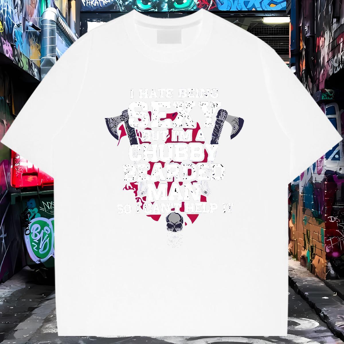 Designer Fashion T Shirt For Man letter Tshirts 230g Pure Cotton Daily Outfit Classic Plus Size Custom Crew Neck Breathable Men Tops Tees