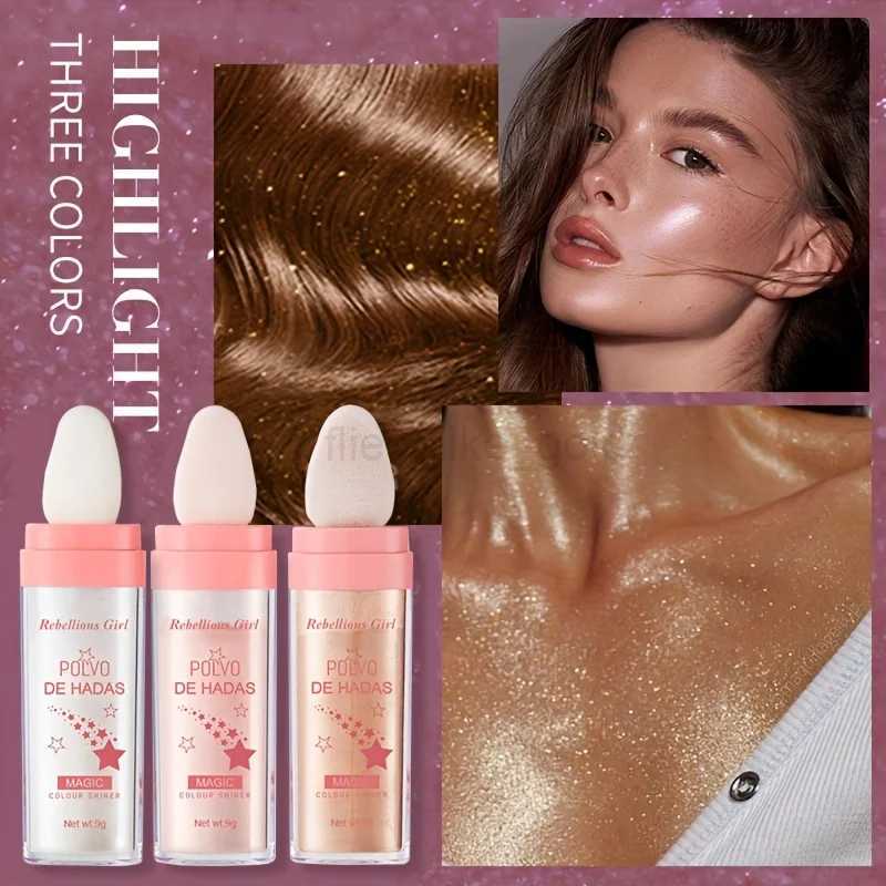 Ultra low price! Highlight Patting Shining powder with full body contour and neckline suitable for face and eyes W240812