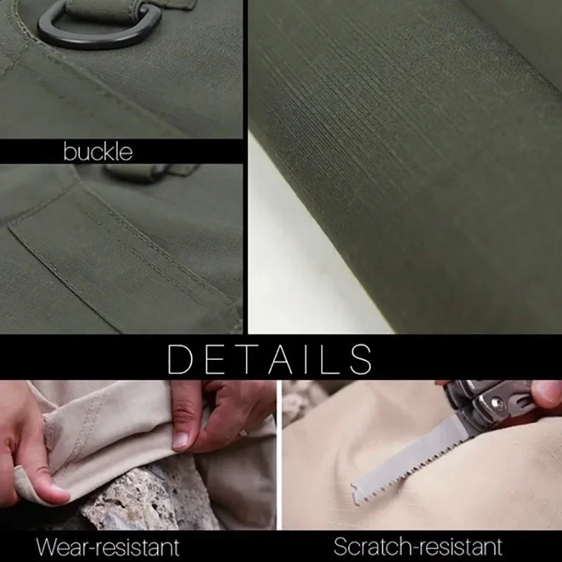 City Tactical Cargo Pants Classic Outdoor Hiking Trekking Army Tactical Joggers Pant Camouflage Military Multi Pocket Trousers 240812