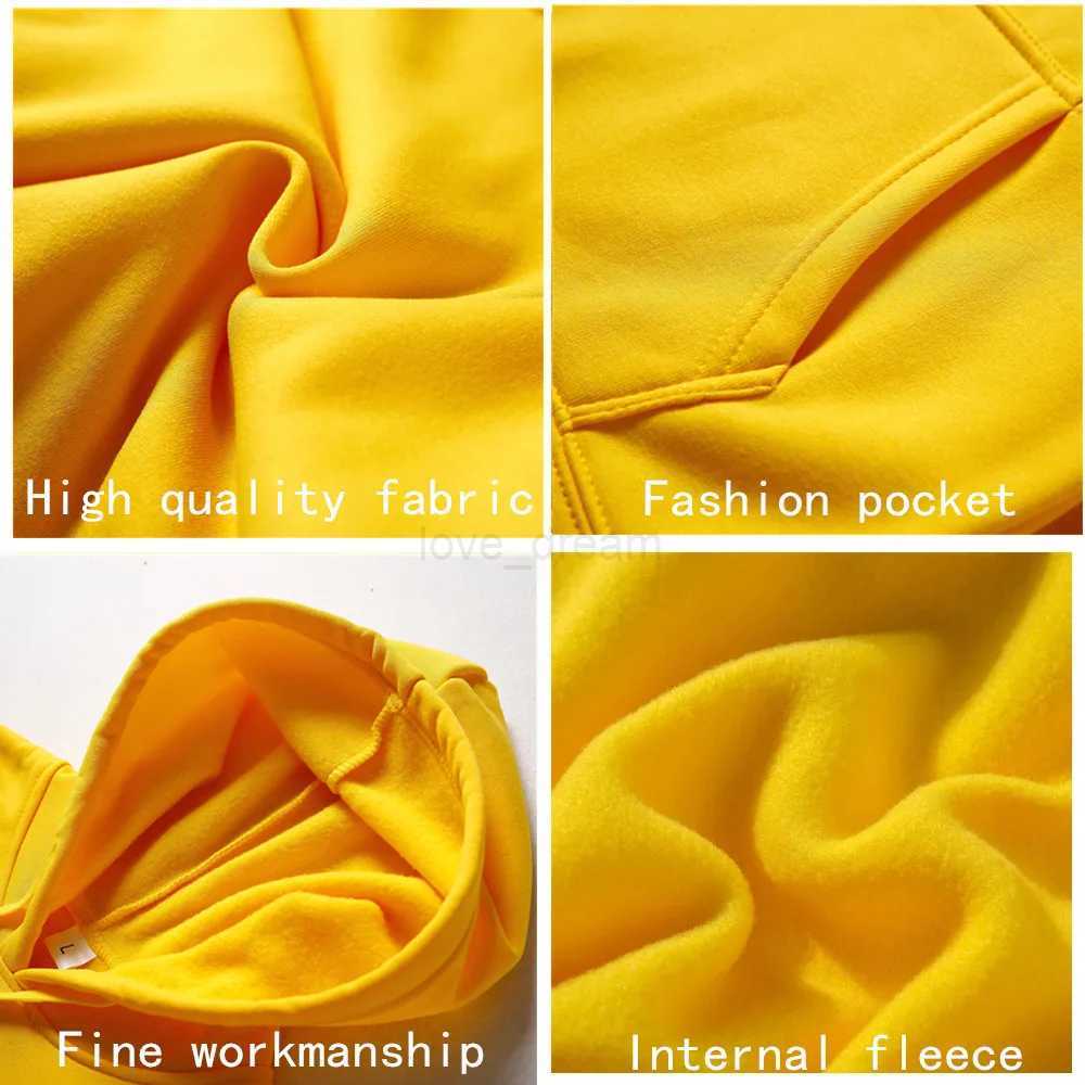 Hoodies Sweatshirts Men Woman Fashion Solid color Red Black Gray Pink Autumn Winter fleece Hip Hop Hoody Male Brand Casual TopsXJ240812