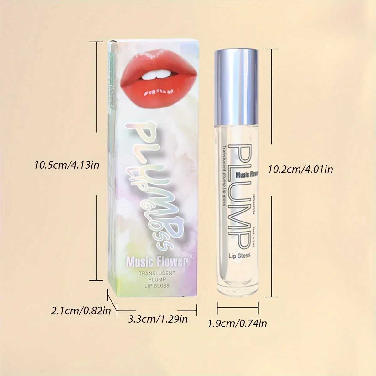 Charming stain resistant lip enhancer Lip gloss shiny liquid lipstick and nourishing lip coloring Valentines Day gift W240810