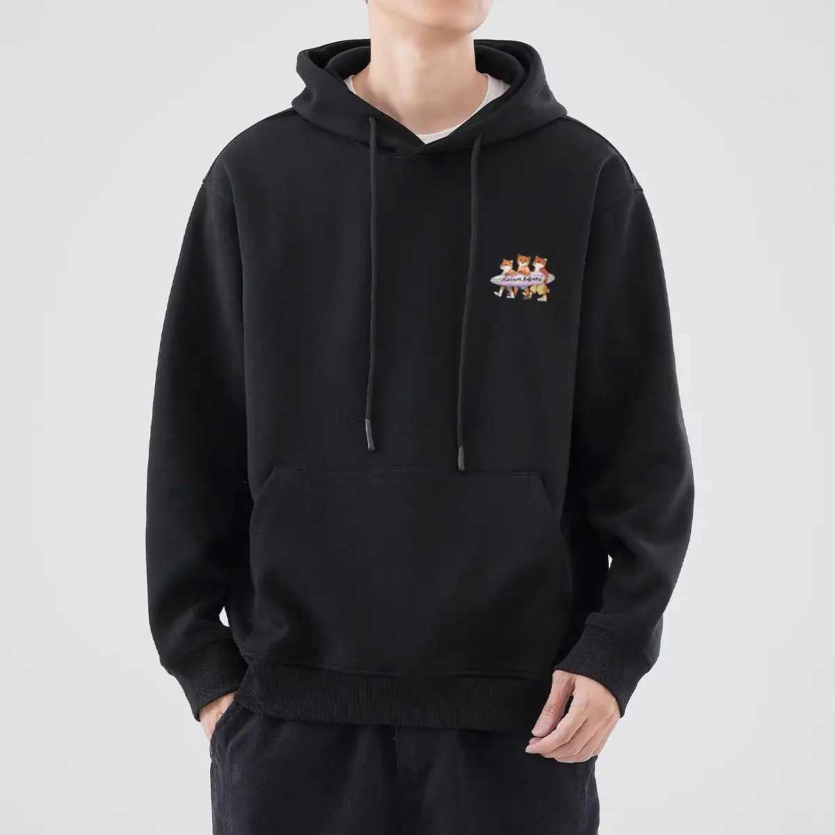 2024 Mens Autumn/Winter New Fashion Trend Luxury Brand Leisure Warm High Quality Hoodie Mens Fitness Jogging Sweatshirt TopXJ240812