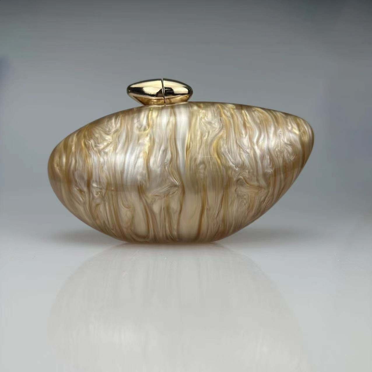 Egg Lady Fushia Pearl Acrylic Box Clutch Purse Female Evening Wedding Purse Bridal Handbag Pro Chic Party Minaudiere Mini Bags 240729