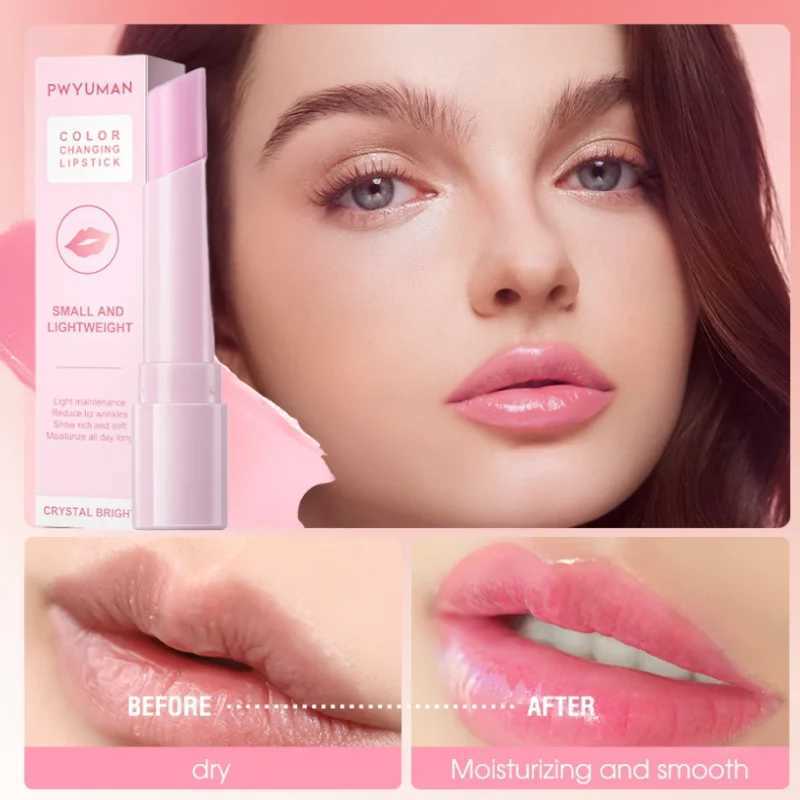Lipstick used to remove dark lipstick moisturizing luminous melanin whitening plump super gloss pink lipstick mens skin care W240810