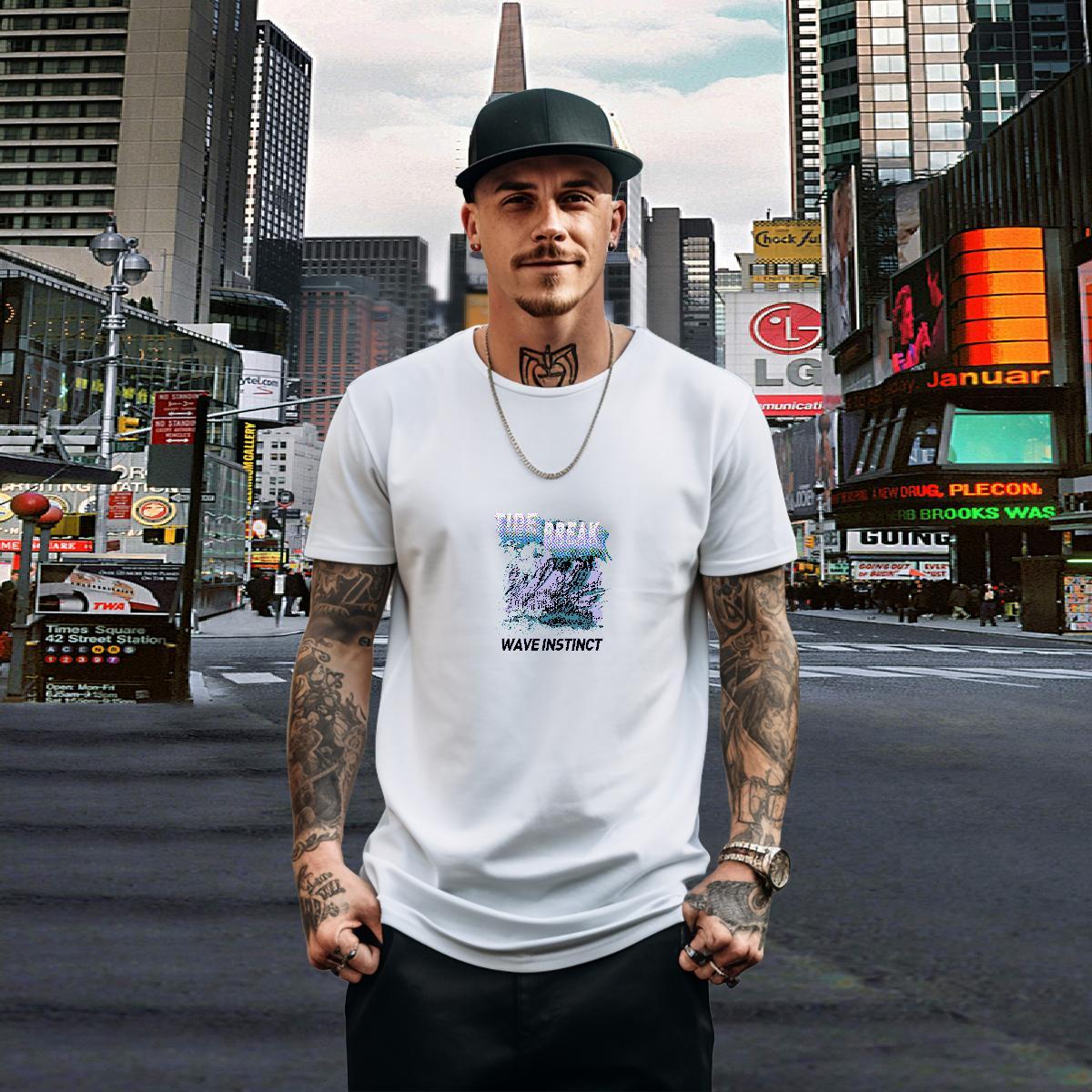 Designer Fashion T Shirts Men beach Tees 230g Pure Cotton Sports Casual Cool Design DIY Short Sleeve O-Neck Mens Tshirts