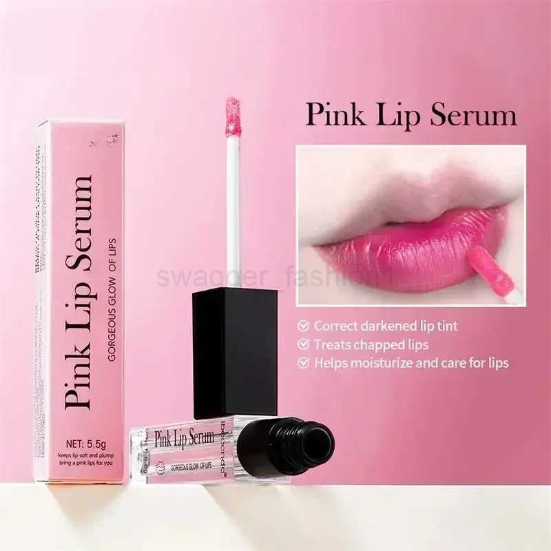 Lip Plumper Oil Remove Dark Lighten Melanin Lip Mask Fade Line Brighten Exfoliating Moisturize Dead Skin Repair Lip CareXJ240812