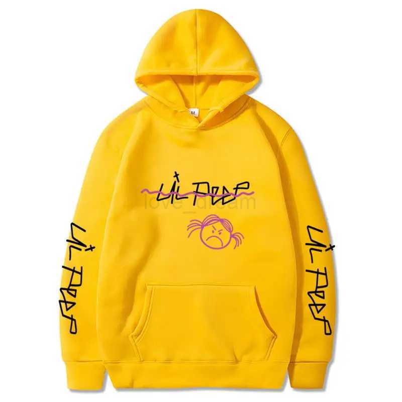 Lil Peep Hoodies Love lil.peep men Sweatshirts Hooded Pullover sweatershirts male/Women sudaderas cry baby Men Hoodie StreetwearXJ240812