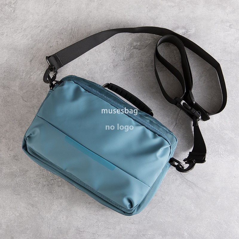 Japanese simple shoulder bag Men's casual cross-body bag Waterproof trend camera bag Business messenger bag Chest bag