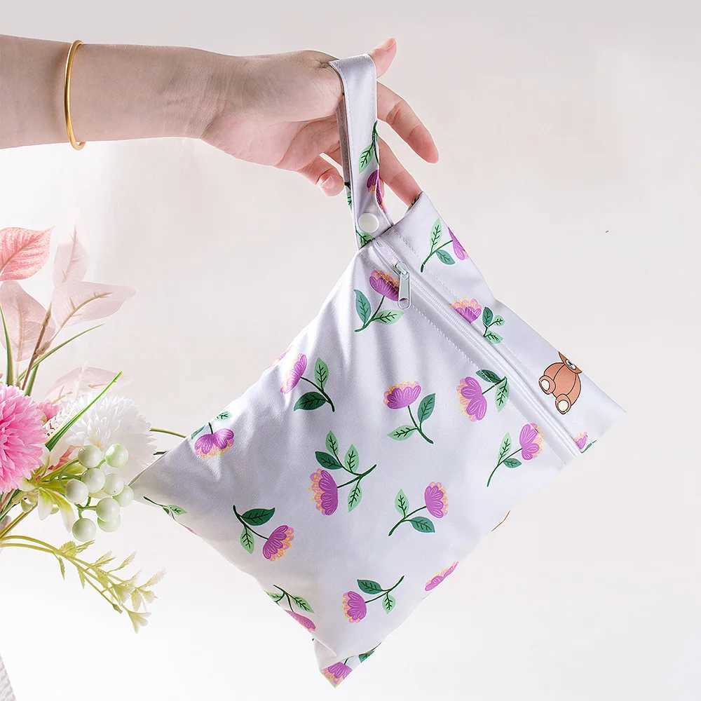 Baby diaper wet dry bag waterproof reusable diaper bag 20cmx25cm daycare wet bag new arrival bag W240812