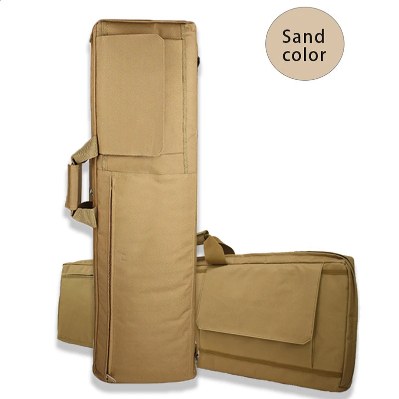 85CM100CM outdoor equipment tactical gun bag air shooting rifle hunting field shoulder with protective cotton 240810