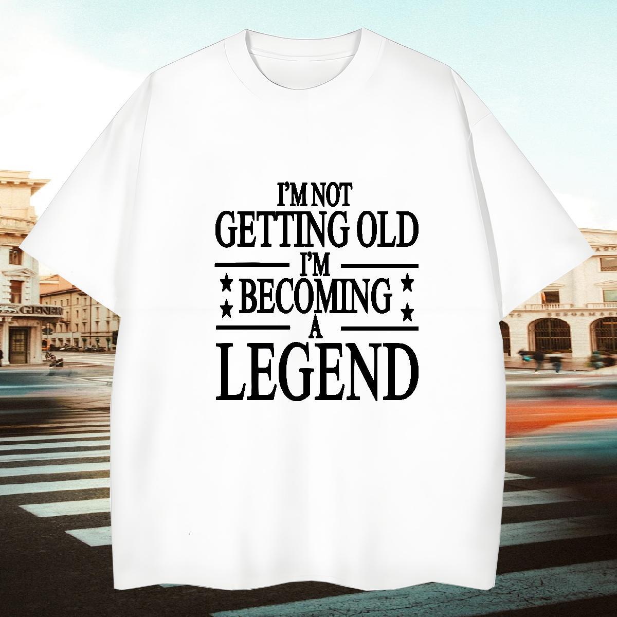 Classic T-Shirts for Men letter Tops Shirt 230g 100% Cotton Street Soft DIY Printed Crew Neck Breathable Men Tops Tees