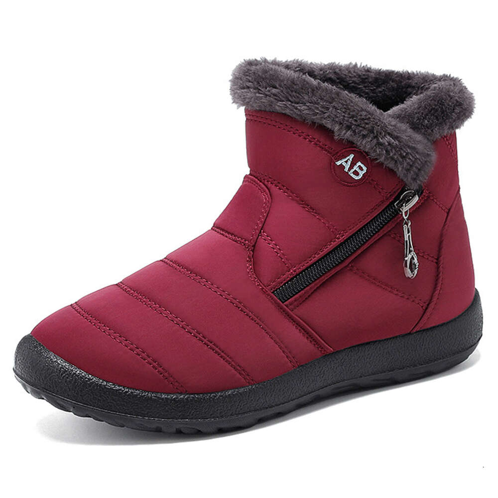 Ddmysports Cotton Shoes Winter New Plush Insulation In Large Cotton Boots Casual Snow For Women Outdoor Shoes