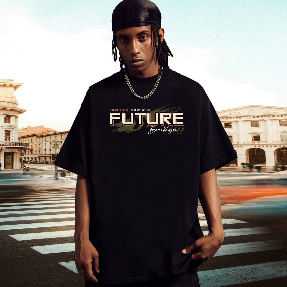 Classic Casual T Shirts Men letter Tees 100% Cotton 230g Spring Summer Cool Design Graphic Round Neck Short Sleeve Men Tops Tees
