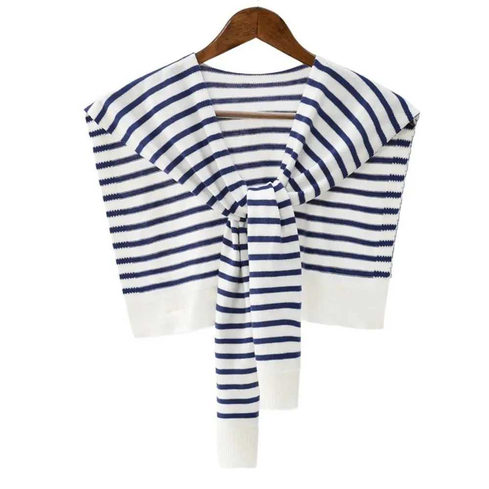 Mens clothing decoration womens shirt shoulder wool Korean scarf knitted shawl strip wrapping womens wool scarf W240810
