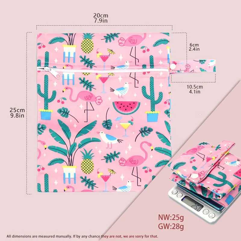 Baby diaper bag mini size 25x20cm waterproof single pocket diaper bag travel wet dry baby diaper bag W240812