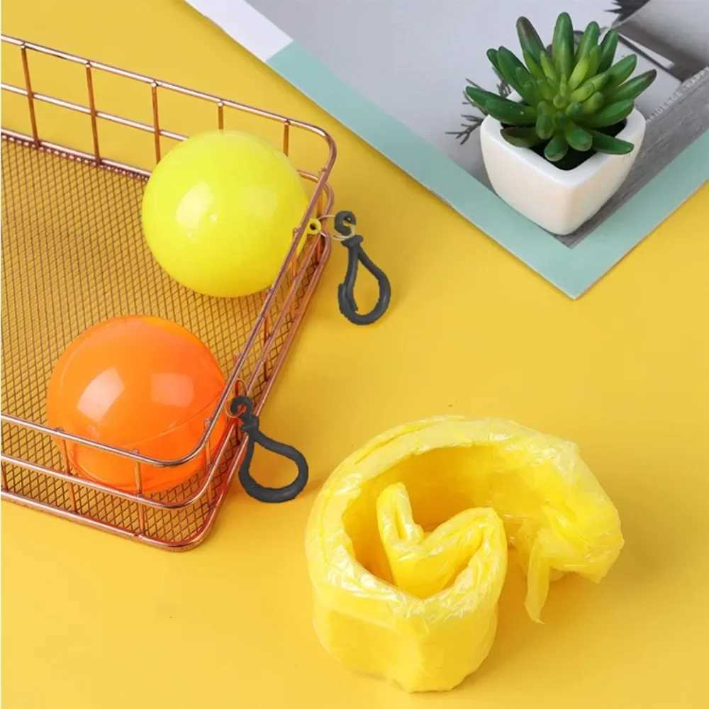 Portable Raincoat Ball for Kid Adults Disposable Thick Emergency Waterproof Rainwear Suitability Traveling Camping Outdoor Sport Y240810
