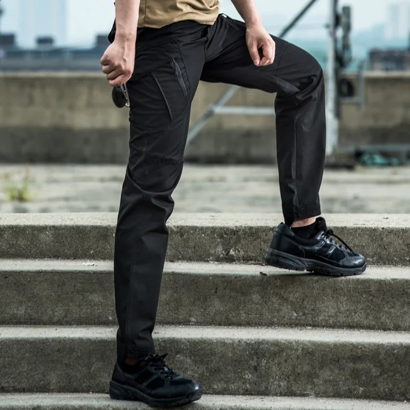 Tactical pants mens plus size S6XL multi pocket outdoor hiking casual sports camouflage military cargo 240812