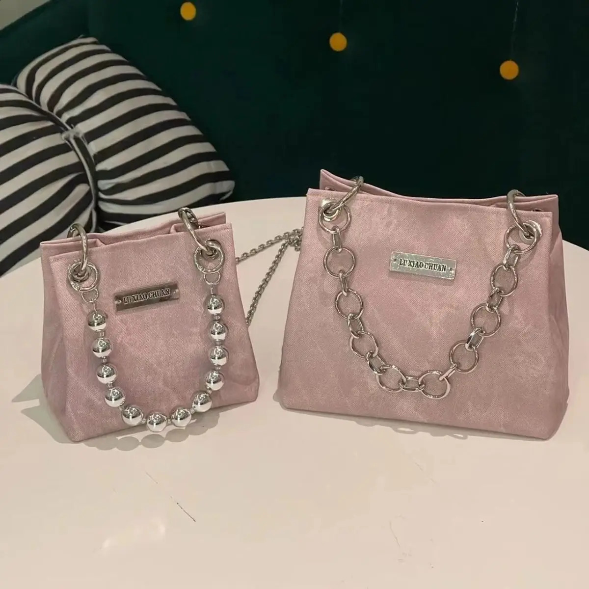 JIAERDI Square Mini Tote Bag Women High Street Summer Handle Chain Casual Crossbody Bags Female Vintage Y2k Messenger Bag 240813