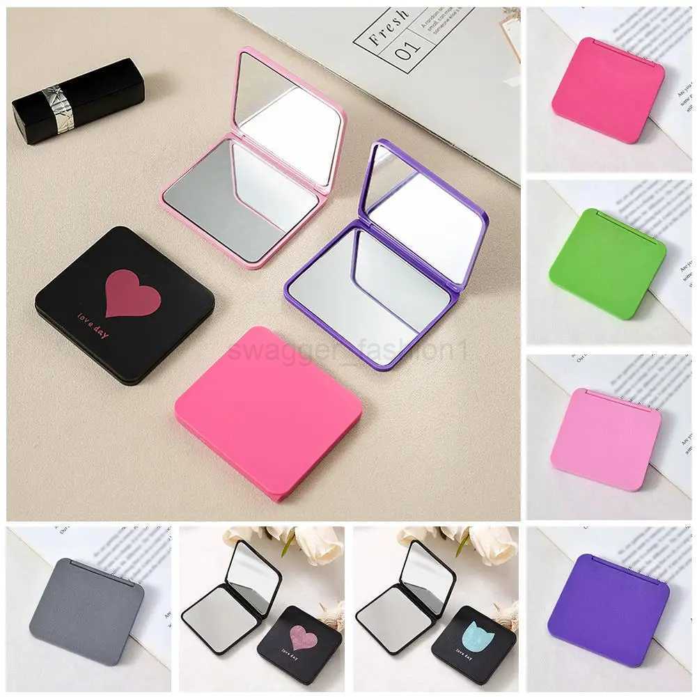 Mirror Makeup Mirror Hand Portable Small Mirror DIY Dressing Mirror Creative Gift For Makeup toolsXJ240813