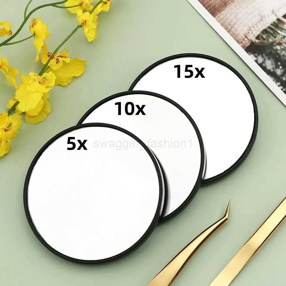 Magnification Mirror with Suction Cup 5x/10x/15x Blackhead Magnifying Mirror for Bathroom Makeup Mirror Portable Mirror RoundXJ240813