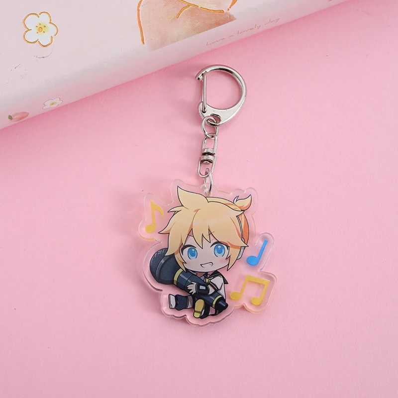 Acrylic Keychain cartoon Character Decorative Keybag Pendant Clothing Accessories W240808