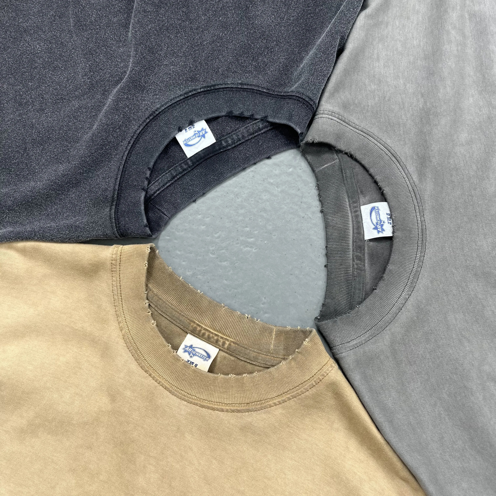 Long-sleeved t-shirt with bottom color 240812